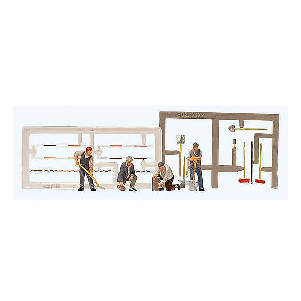 preiser 10780 ho scale field jurors pkg4
