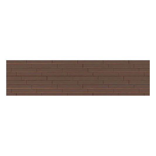 preiser 19576 ho scale parquet flooring or wall dark brown 3 3 4