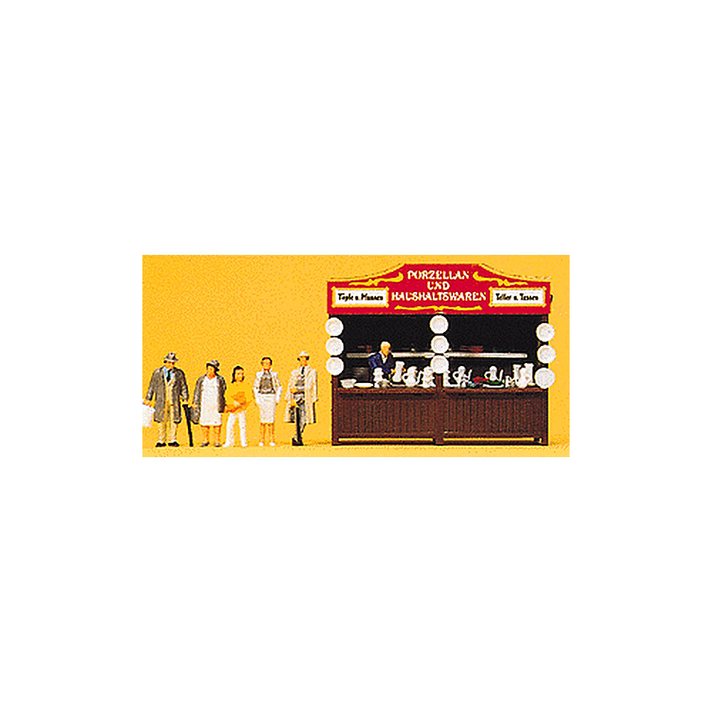 preiser 24693 ho scale game booth china game