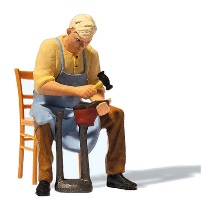 preiser 45529 g scale shoemaker cobbler