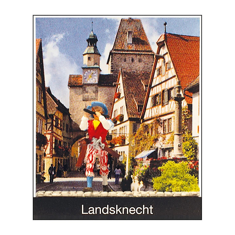 preiser 99507 ho scale mercenary with flute individual figure
