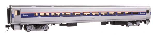 Walthers Mainline 31009 HO Scale 85' Horizon Fleet Coach - Ready to Run -- Amtra
