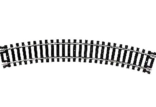 Atlas 153 HO Code 100 22" Radius Snap Track (100pcs)