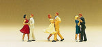 Preiser 10120 HO Scale Couples Dancing 3 Couples