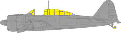 Eduard EX1112 1/48 TFace Canopy Mask Set MASK for EDUARD Kit