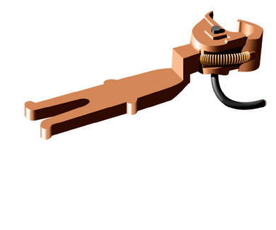 Bachmann 78035 HO NEM Center Shank-Medium E-Z Mate Mark II Magnetic Knuckle Coup