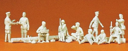 Preiser 16526 HO Scale Military - Soviet Union WWII - Unpainted