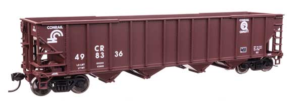 Walthers Mainline 57809 HO Scale 50' 100-Ton 4-Bay Hopper - Ready to Run -- Conr