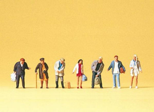 Preiser 88538 Z Scale Standing Passengers Figure Set