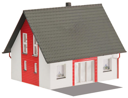 Faller 130315 HO Scale Detached House, Red Model Kit