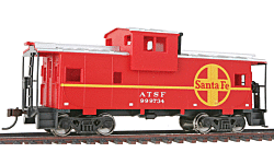 Walthers Trainline 931-1503 HO Wide-Vision Caboose - Santa Fe