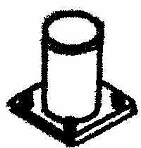 Details West 276 HO Scale Radio Antenna -- "Can" Type pkg(2)