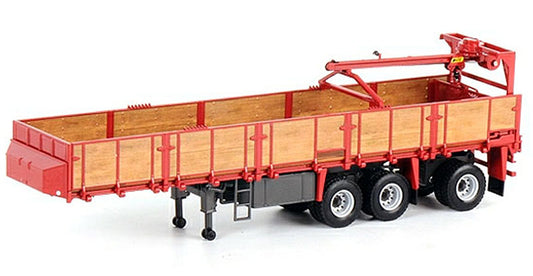 WSI 13-1020 1/50 Scale 3-Axle Classic Brick Trailer