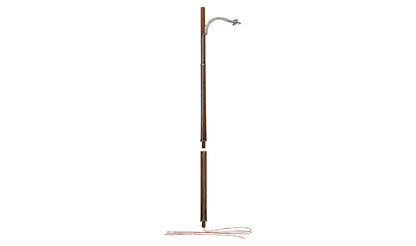 Woodland Scenics JP5902 HO Scale Wooden Pole & Double Lamp Post Value