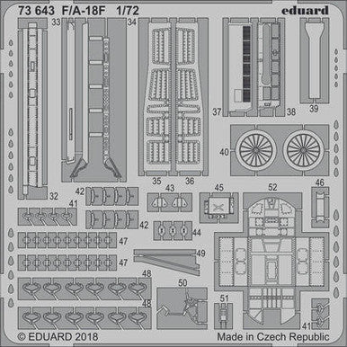 Eduard 73643 1/72 F/A-18F for Academy (Pre-Painted)