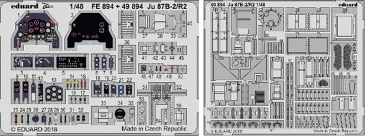 Eduard 49894 1/48 Aircraft- Ju87B2/R2 for ARX (Painted)