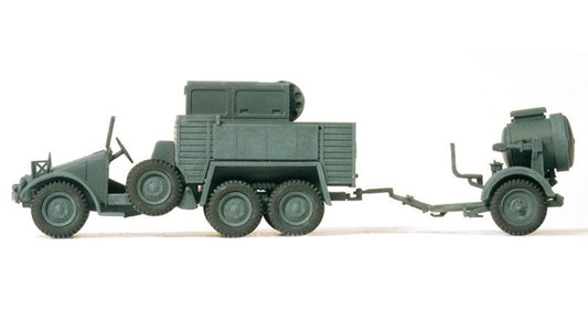 Preiser 16584 HO Scale Krupp Kfz 83 Searchlight Truck Kit
