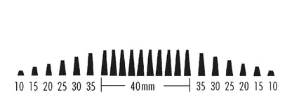Faller 282909 Z Scale Bridge Pier Set (22 Pieces) Kit