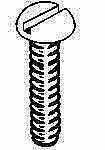 Kadee 1710 All Scale 2-56 Stainless Steel Screws -- 2-56 x 5/8" pkg(12)
