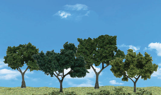 Woodland Scenics SP4150 All Scale Deciduous Trees - 4/pkg