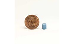 All Scale Miniatures 870839 HO Stainless Wine Barrel 5-Pack