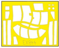 Eduard EX844 1/48 Mask Aircraft- B26K Invader for ICM