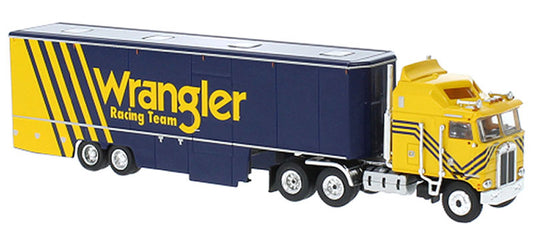 Brekina 85737 1/87 Wrangler Racing 1980 Kenworth K100 Aerodyne