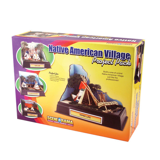 Woodland Scenics SP4280 All Scale Native American Village Project Pack