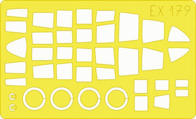 Eduard EX179 1/48 Mask Ki-46 III Dinah for Tamiya Canopy Mask Set