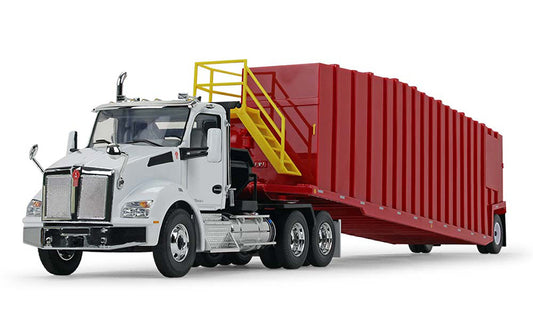 First Gear 10-4275 1/34 Kenworth T880 Winch Truck & Frac Trailer