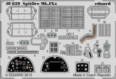 Eduard 49639 1/48 Spitfire Mk. IXc for EDU (Pre-Painted)