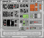 Eduard 49284 1/48 for ATE (Pre-Painted) Photo Etch Detail Set