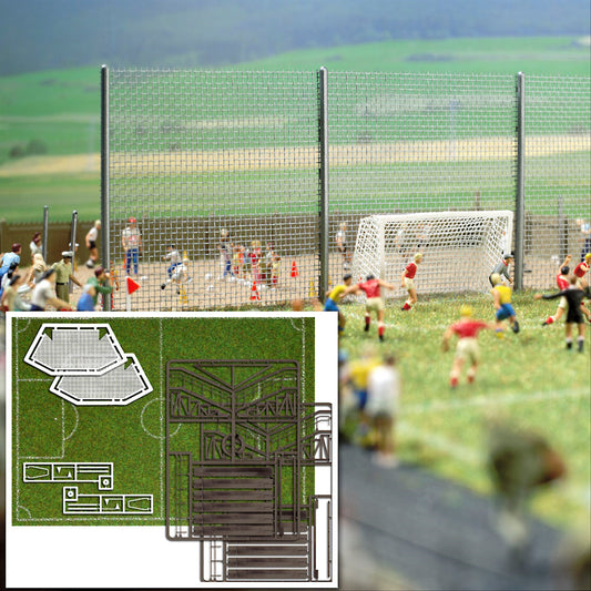 Busch 1052 HO Scale Soccer Pitch / Football Field Kit
