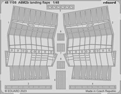 Eduard 481105 1/48 Landing Flaps for Academy