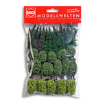 Busch 6588 N/TT Scale Mixed Forest Trees, 33-Piece Set