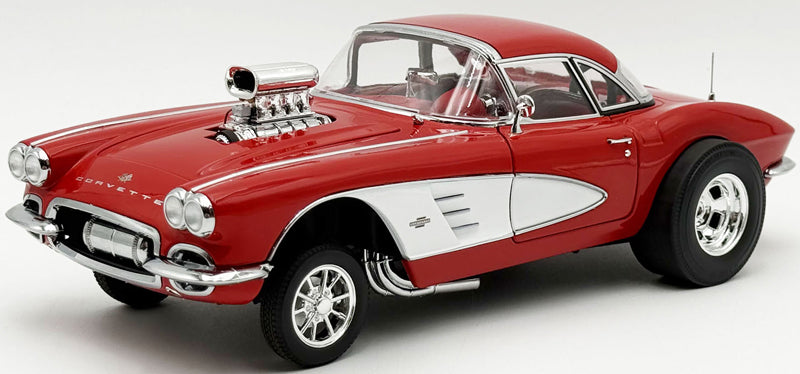 Acme A1800935 1/18 1961 Chevy Corvette Gasser – Diecast Model Car