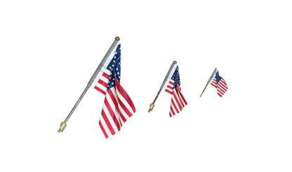 Woodland Scenics JP5924 All Scale Wall Mount Flag with Spotlight Value