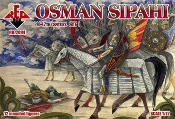 Red Box Figures 72094 1/72 Osman Sipahi XVI-XVII Century Set #1 (12 Mtd)