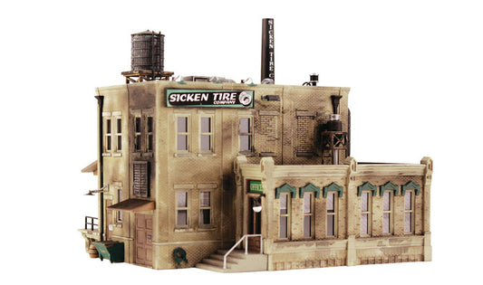 Woodland Scenics PF5204 All Scale Sicken Tire Company - N Scale Kit