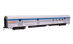 Walthers Mainline 910-30318 HO 85' Budd Baggage-RPO - VIA Rail