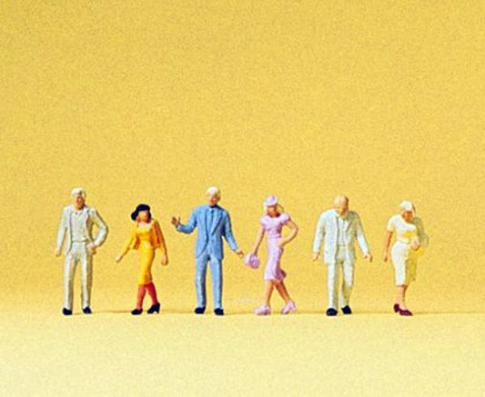 Preiser 88542 Z Scale Pedestrians Passers-By Figure Set #1