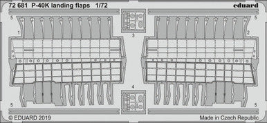 Eduard 72681 1/72 P-40K Landing Flaps for Special Hobby