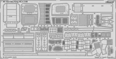 Eduard 491523 1/48 Sea King HC.4 Photo Etched Set for AIRFIX Kit
