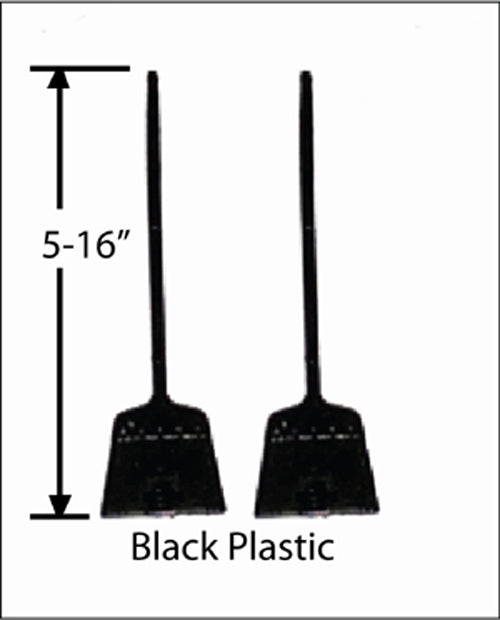 Cal Scale 743 Ho Brooms 2Pc