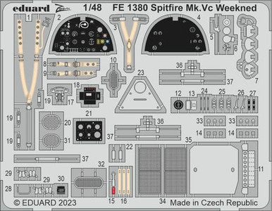 Eduard FE1380 1/48 Spitfire Mk.Vc Weekend FE1380