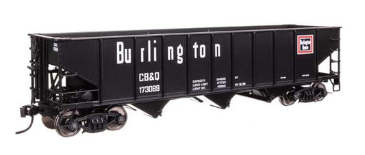 Walthers Mainline 910-56743 HO Scale 70-Ton AAR Hopper RTR CB&Q #173089