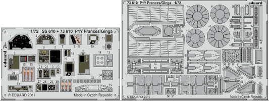 Eduard 73610 1/72 Aircraft- P1Y Frances/Ginga for HSG (Painted)