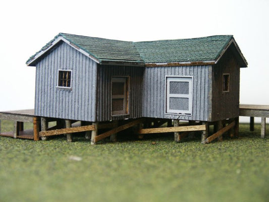 RS Laser Kits 3039 N Scale Linden Freight House Kit