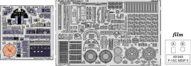 Eduard 49949 1/48 F-15C MSIP II Interior for LNR (Pre-Painted)
