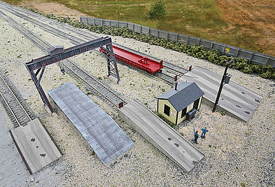 Walthers Cornerstone 933-4048 HO Scale Piggyback Ramps -- Kit